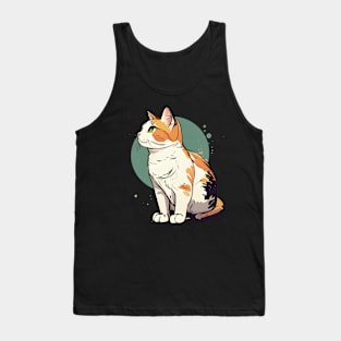 Cat Thinking About Life - Gift For Cat Lover Tank Top